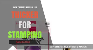 Thicken Your Nail Polish for Perfect Stamping: Easy DIY Tips