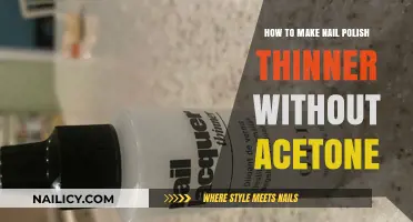 Easy Ways to Thin Nail Polish Without Using Acetone