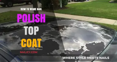 DIY Nail Polish Top Coat: Easy Homemade Recipe for Glossy Finish