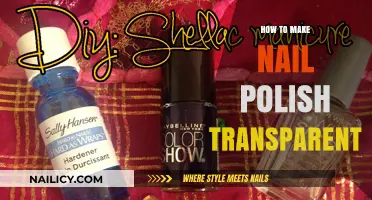 Create Clear Nail Polish: Simple DIY Transparency Techniques Revealed