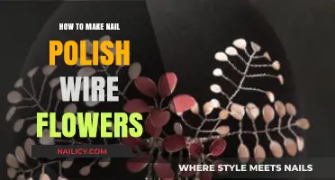 Crafting Delicate Nail Polish Wire Flowers: A Creative DIY Guide