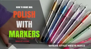 DIY Nail Polish: Create Vibrant Shades Using Markers at Home