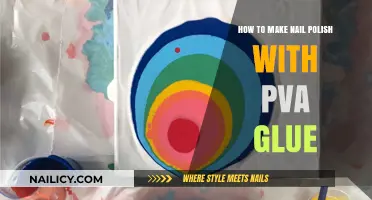 DIY Nail Polish: Easy PVA Glue Recipe for Shiny Nails