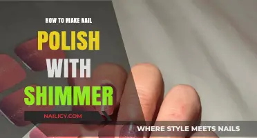 Create Your Own Shimmery Nail Polish: A DIY Guide