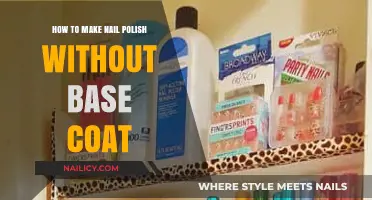 DIY Nail Polish: Creating Vibrant Colors Without a Base Coat