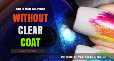 DIY Nail Polish: Crafting Vibrant Colors Without Clear Coat