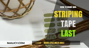 Long-Lasting Nail Art: Tips to Extend Striping Tape Durability