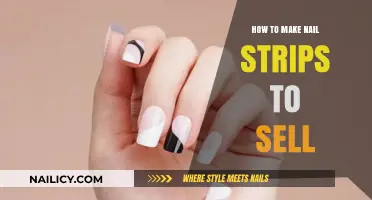 DIY Nail Strips: A Step-by-Step Guide to Creating and Selling Your Own