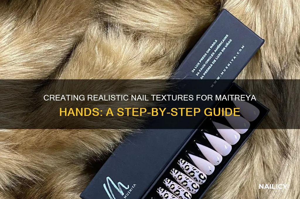 how to make nail textures for maitreya hands