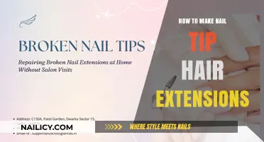 DIY Nail Tip Hair Extensions: Easy Step-by-Step Guide for Beginners