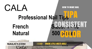 Achieve Perfectly Consistent Nail Tip Color Every Time: Expert Tips