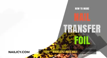 Create Stunning Nail Art: DIY Nail Transfer Foil Tutorial