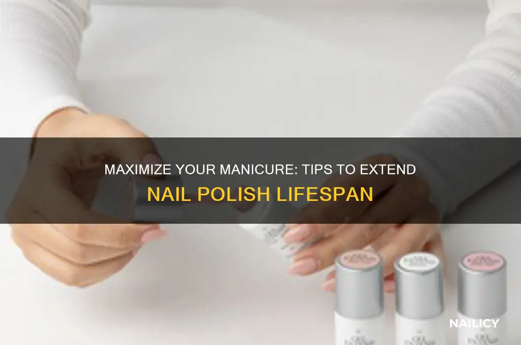 how to make nail varnish go further