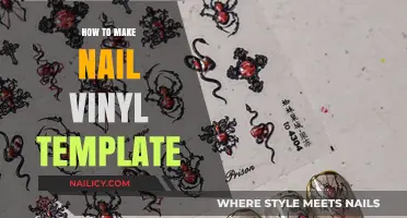 DIY Nail Vinyl Templates: Easy Steps for Perfect Manicures