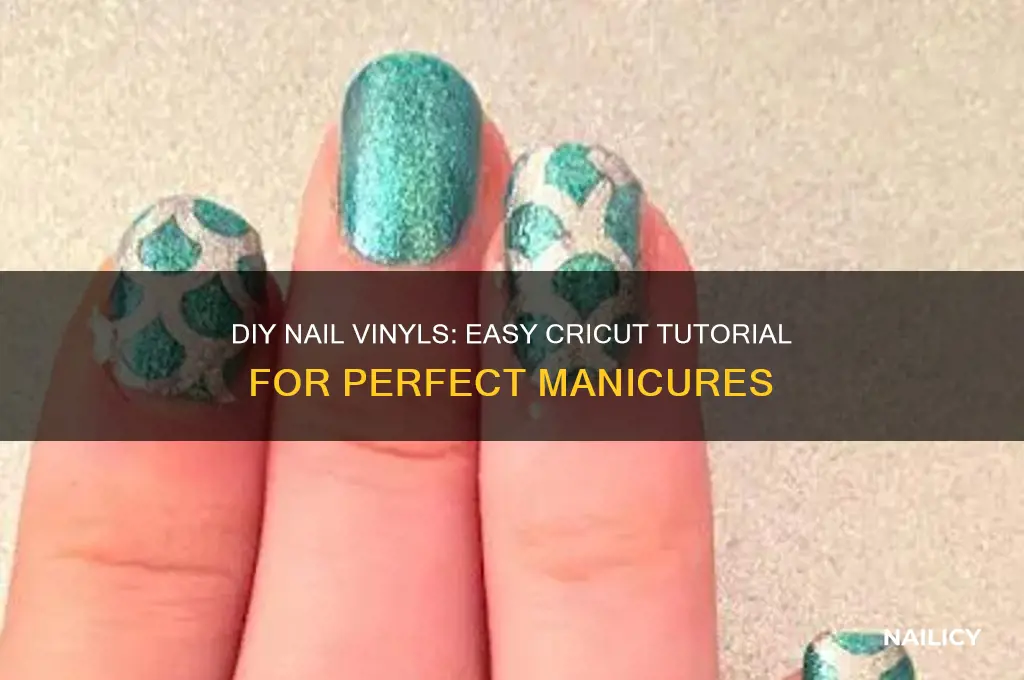 how to make nail vinyls with cricut