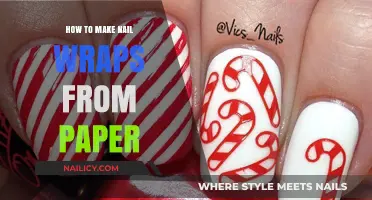 DIY Nail Wraps: Crafting Creative Paper Designs at Home Easily