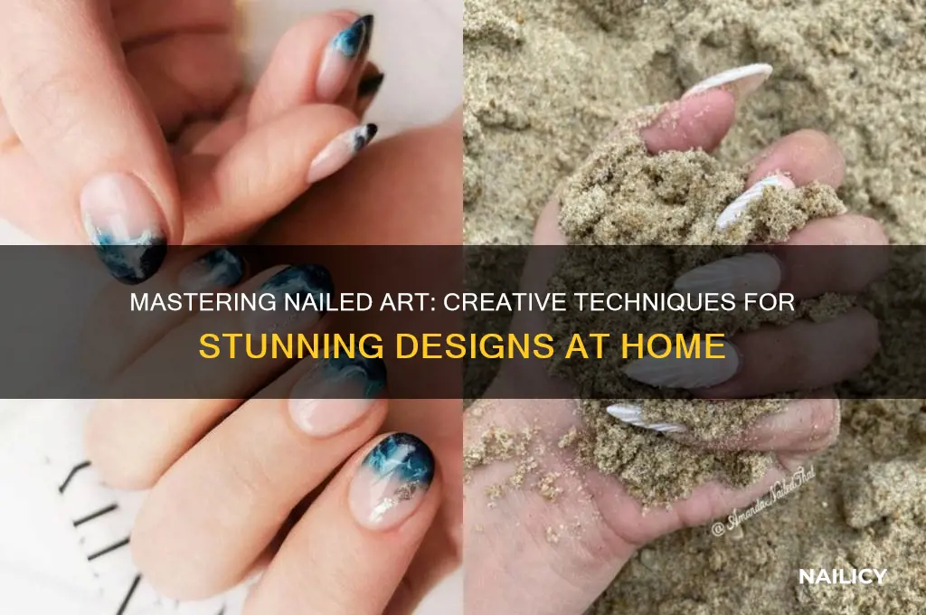 how to make nailed art