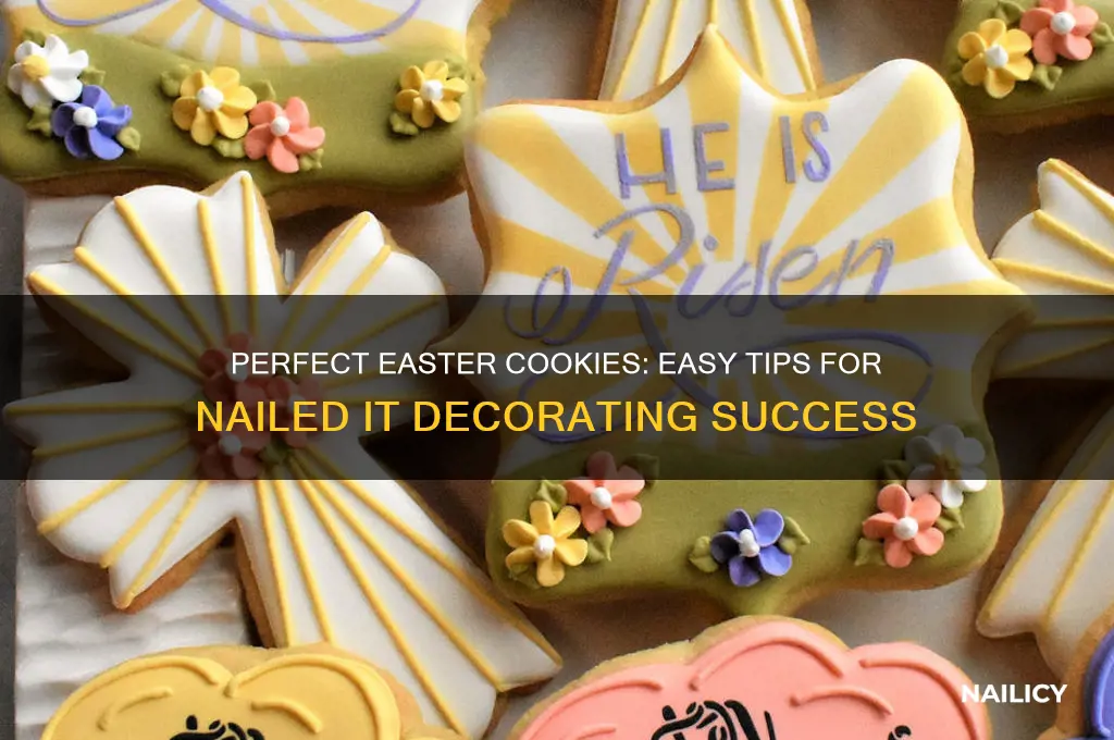 how to make nailed it easter cookies