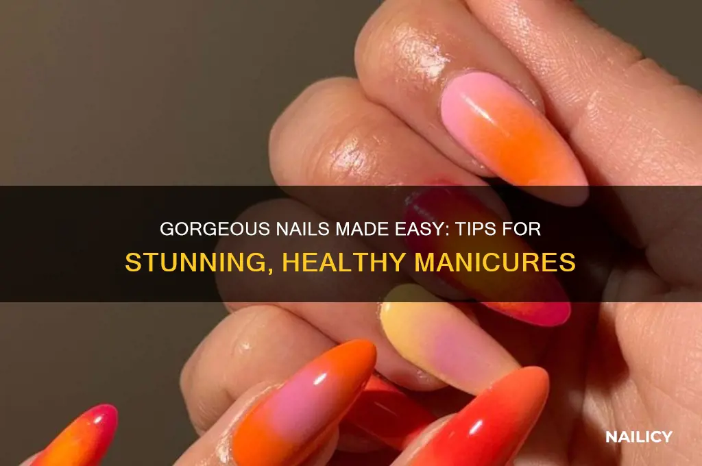 how to make nails beautiful
