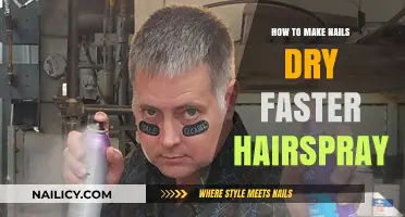 Quick Nail Drying Hack: Using Hairspray for Faster Results