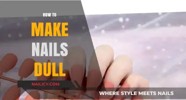 Dull Your Nails: Simple Techniques for a Matte, Non-Glossy Finish