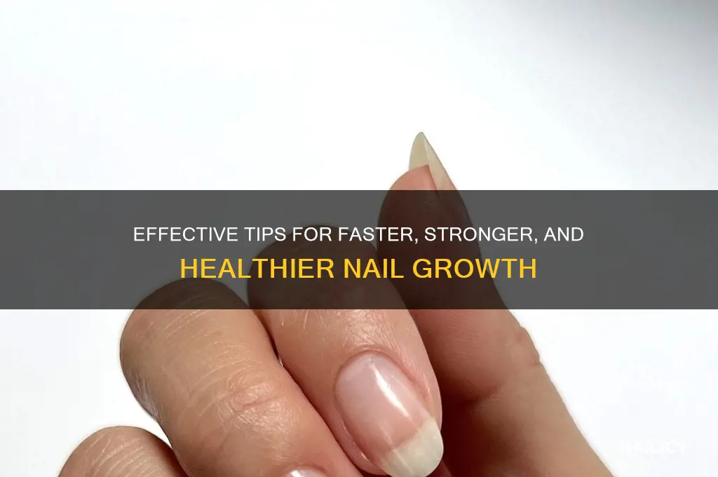 how to make nails ghrow
