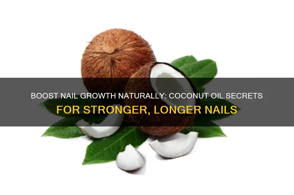 how to make nails grow faster with coconut oil