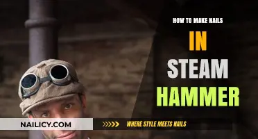 Mastering Steam Hammer Techniques: Crafting Nails with Precision and Power