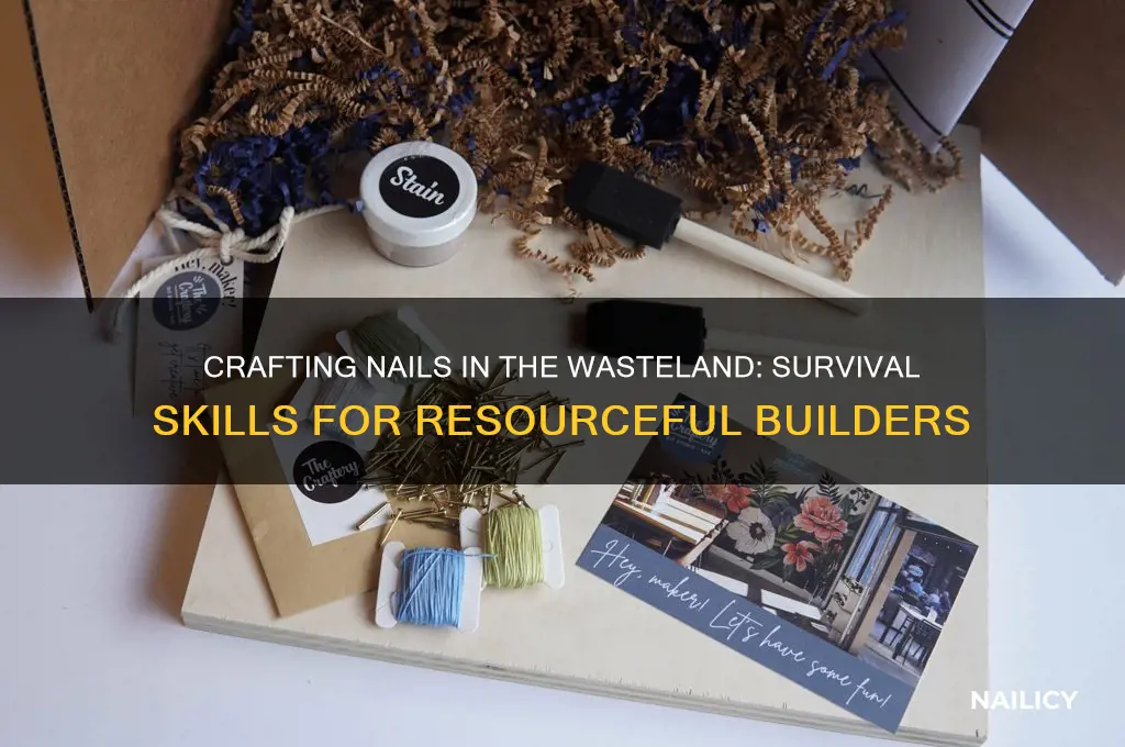 how to make nails in wasteland survival