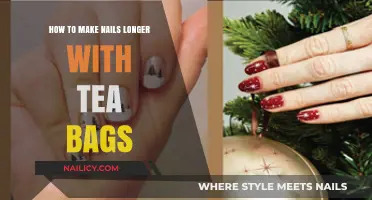 Tea Bag Hack for Longer Nails