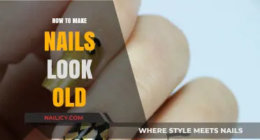 Aging Nail Art: Techniques to Create a Vintage, Worn Look