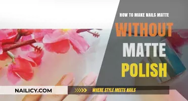 Achieve Matte Nails: Simple Tricks Without Matte Polish