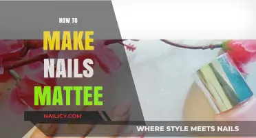 Achieve Perfect Matte Nails: Easy DIY Techniques and Tips