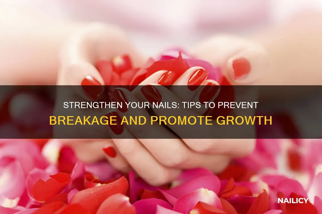 how to make nails not break