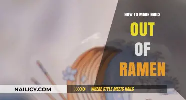 Creative Crafting: Turning Ramen into Unique DIY Nail Art