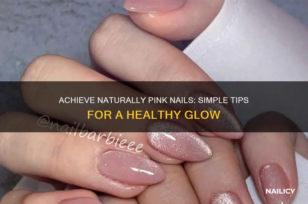 how to make nails pink
