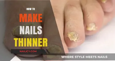 Effective Tips for Thinning Thick Nails Safely and Easily at Home