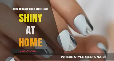 Achieve Naturally White, Shiny Nails with Easy Home Remedies