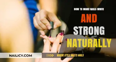 Natural Nail Care: Tips for Stronger, Whiter Nails at Home
