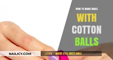 DIY Nail Art: Crafting Creative Nails Using Cotton Balls Easily