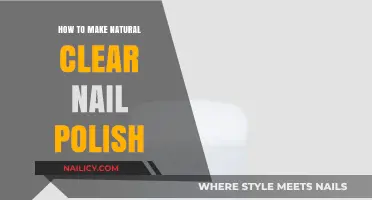 Create Your Own Natural Clear Nail Polish at Home Easily