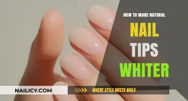 Brighten Your Natural Nail Tips: Simple Whitening Techniques at Home