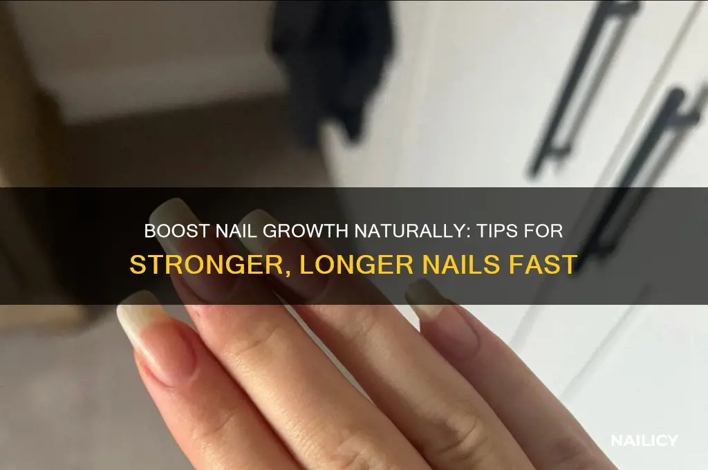 how to make natural nails grow faster