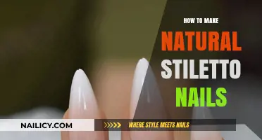 Natural Stiletto Nails: DIY Guide for Elegant, Sharp Manicures