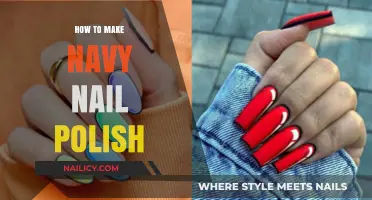 DIY Navy Nail Polish: Easy Steps to Create Your Perfect Shade