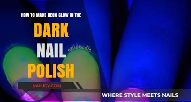 DIY Neon Glow-in-the-Dark Nail Polish: Easy Steps to Shine Bright