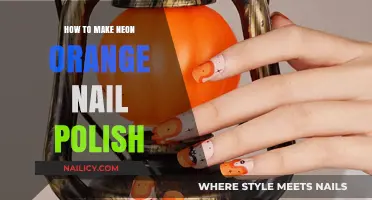 DIY Neon Orange Nail Polish: Easy Steps to Bright, Bold Nails