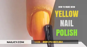 DIY Neon Yellow Nail Polish: Easy Homemade Recipe Guide