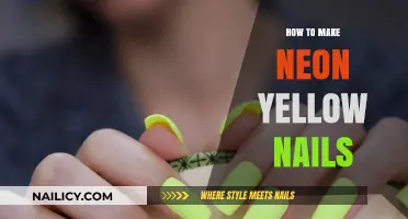 Glow Boldly: Mastering Neon Yellow Nails with Easy DIY Tips