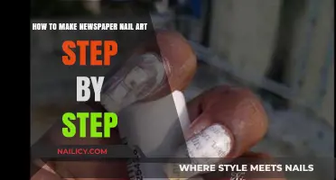 Newspaper Nail Art Tutorial: Easy Step-by-Step Guide for Beginners